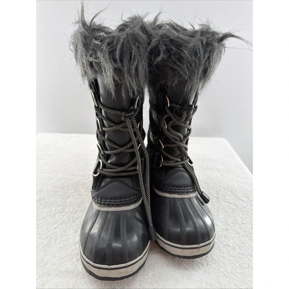 SOREL Youth Joan of Arctic Waterproof Winter Boots 2 Big Kid Girls  1855201013